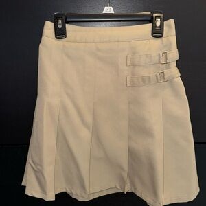 French Toast Khaki 12.5 Skirt with Pant